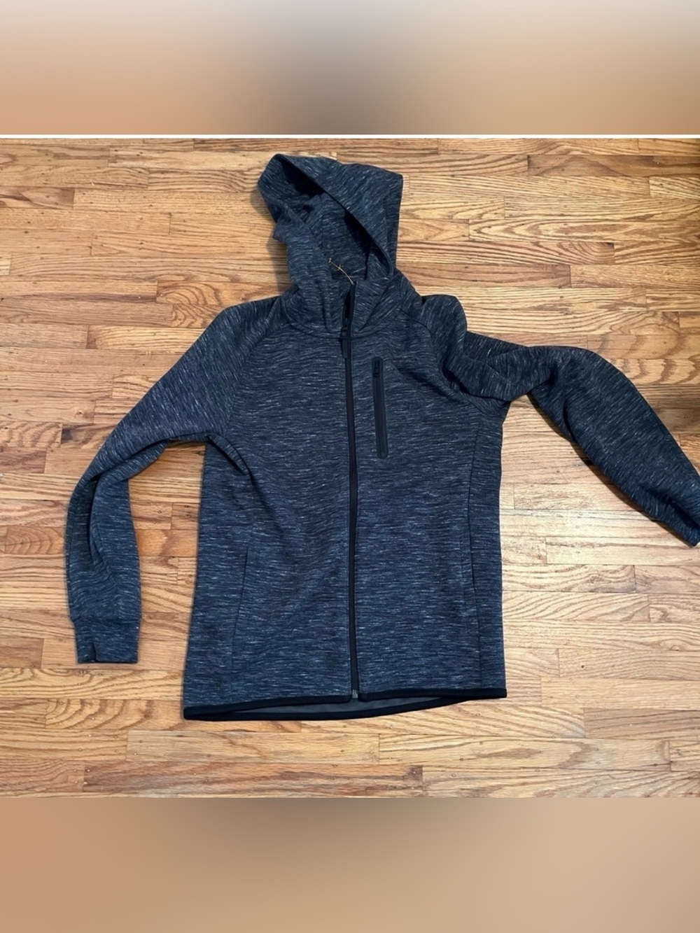UniQlo Stretch Zipper Hoodie- Small